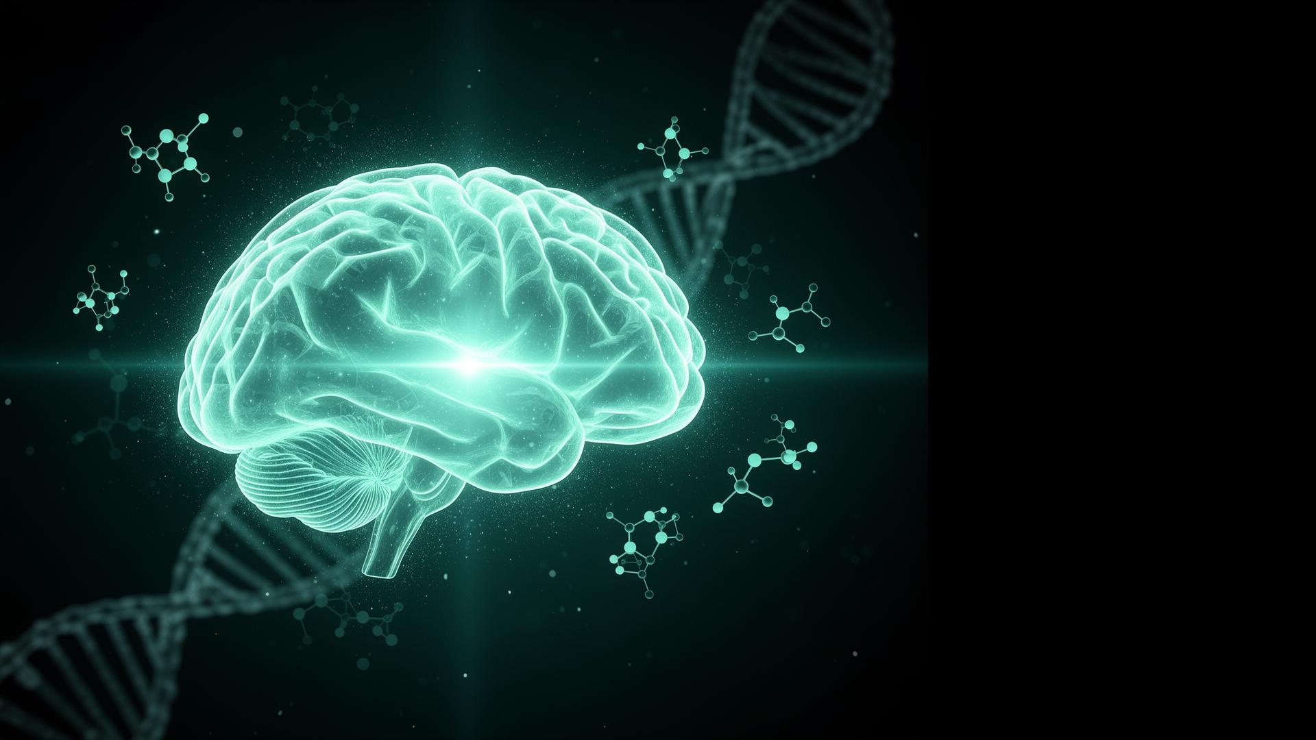 Glowing neural and molecular visualization of GLP-1 signaling